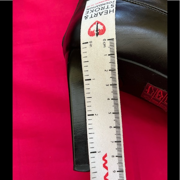 Stiletto Leather Boots with Back Zip Closure Size 39 VGUC - Picture 12 of 16